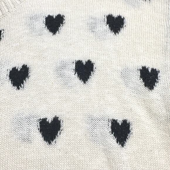 Moth Anthropologie | Women | Alpaca Wool Blend Heart Open Knit Cardigan | Medium - Picture 9 of 11